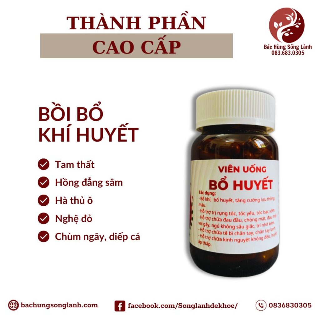 viên uống bổ huyết