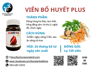 viên uống bổ huyết plus 