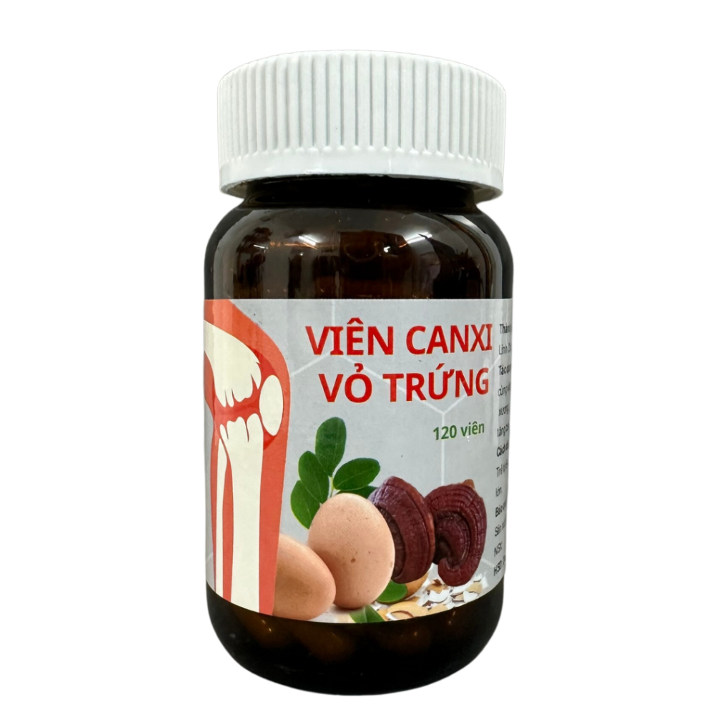 viên canxi hữu cơ vỏ trứng