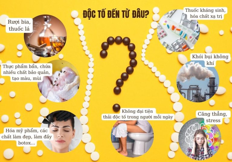 Độc tố đến từ đâu?