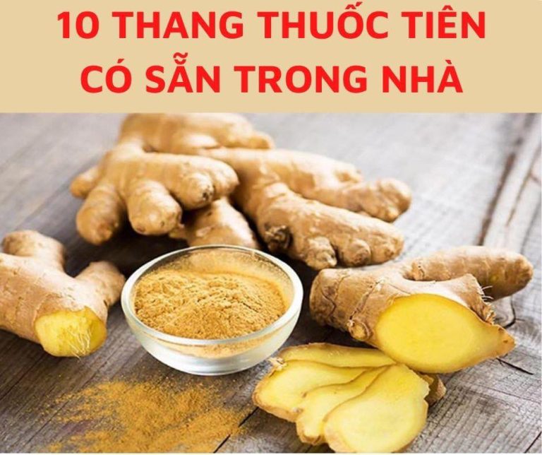 10 THANG THUỐC TIÊN CÓ SẴN TRONG NHÀ