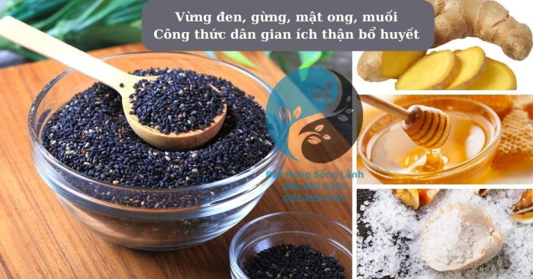 Công thức dân gian ích thận bổ huyết