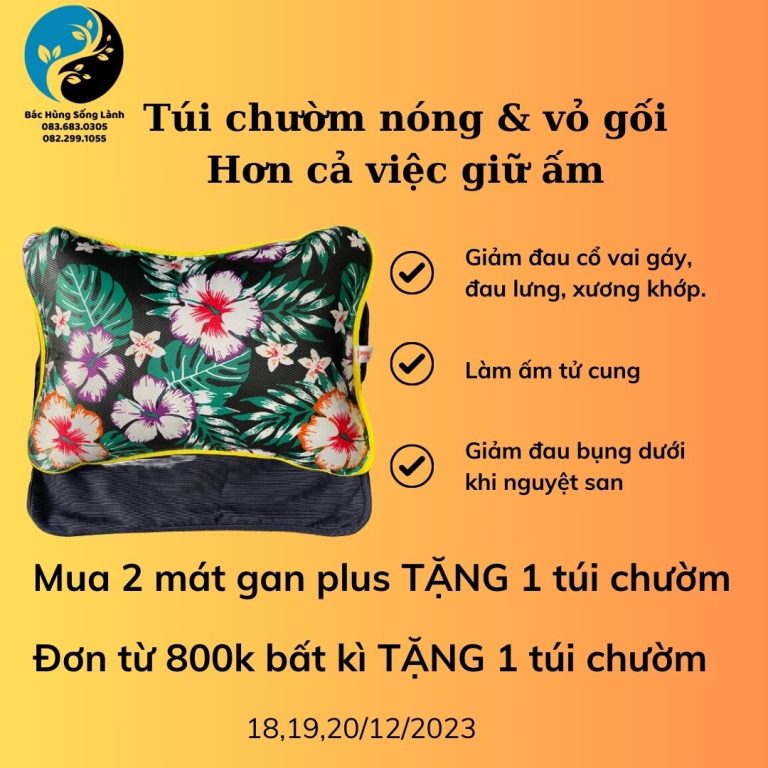 Túi chườm nóng & vỏ gối, hơn cả việc giữ ấm