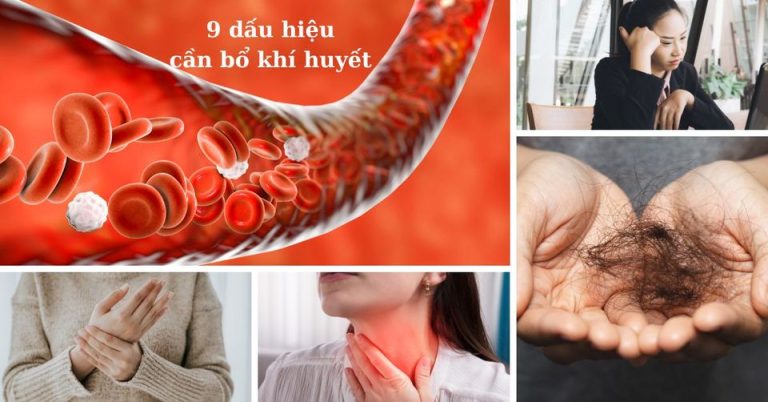 9 dấu hiệu cơ thể cần bổ khí huyết