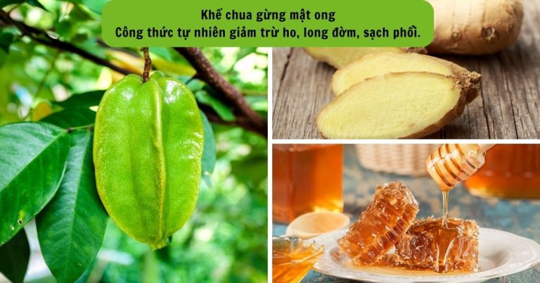 Công thức tự nhiên giảm trừ ho, long đờm, sạch phổi.