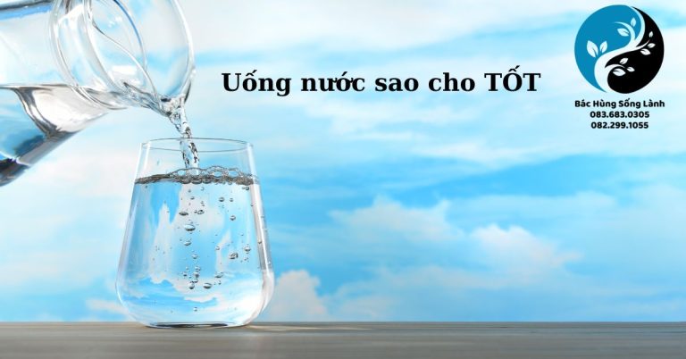 Uống nước sao cho tốt