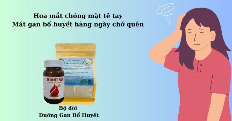 Mát gan bổ huyết hàng ngày chớ quên