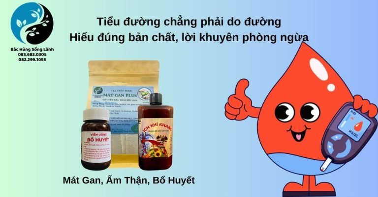 Tiểu đường chẳng phải do đường