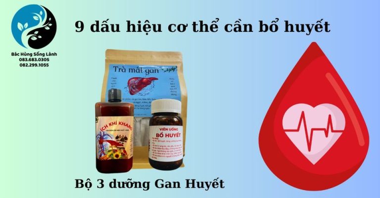 9 dấu hiệu cơ thể cần bổ huyết