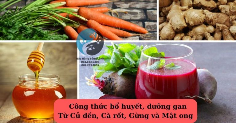 Công thức bổ huyết, dưỡng gan