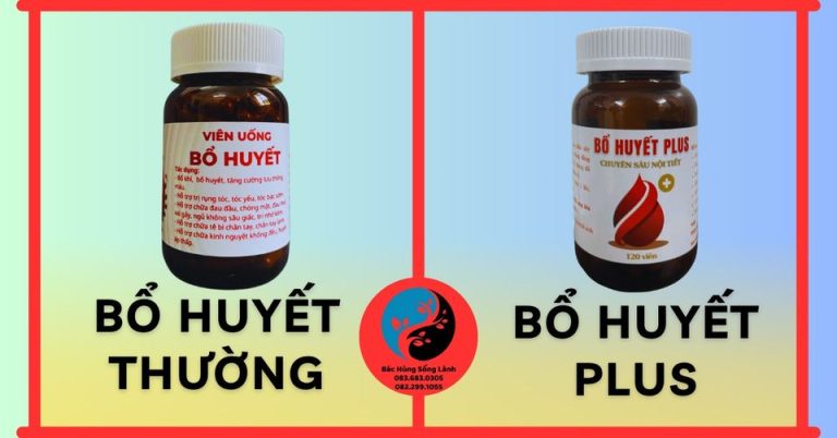 Bổ huyết thường và bổ huyết Plus. Điểm giống và khác nhau.