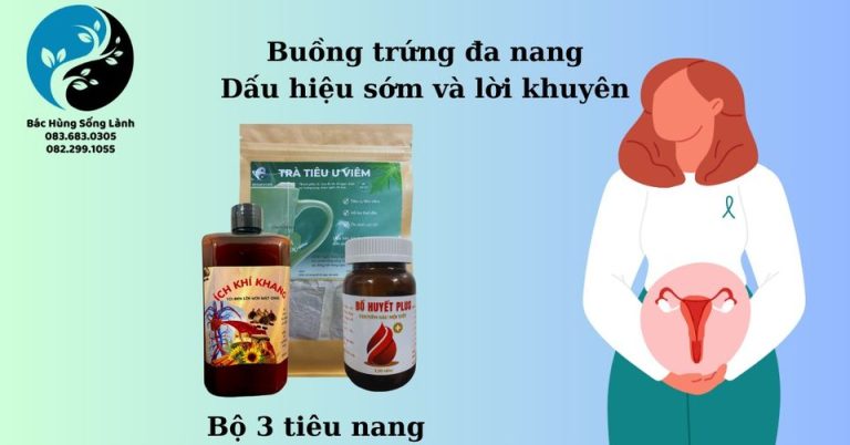 Đa nang buồng trứng, dấu hiệu sớm và lời khuyên