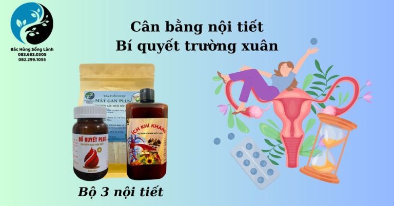 Cân bằng nội tiết, bí quyết trường xuân