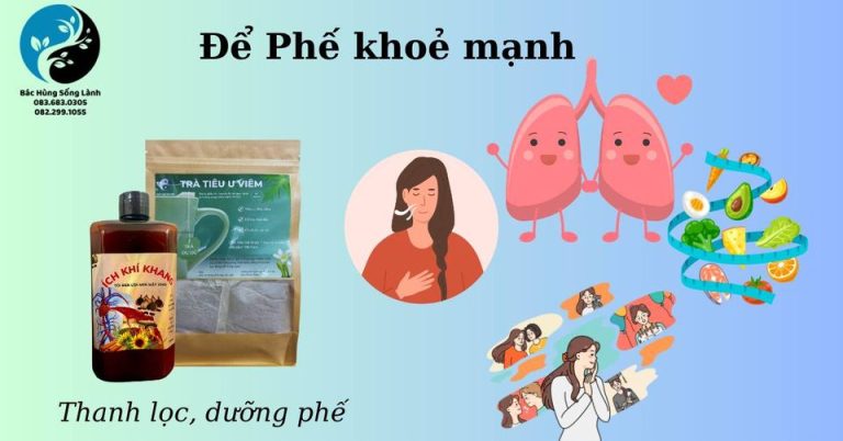 Giúp Phế khoẻ mạnh.