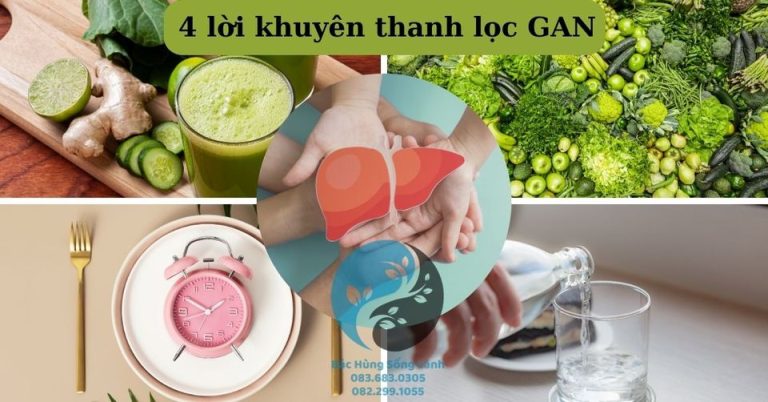 4 lời khuyên thanh lọc gan