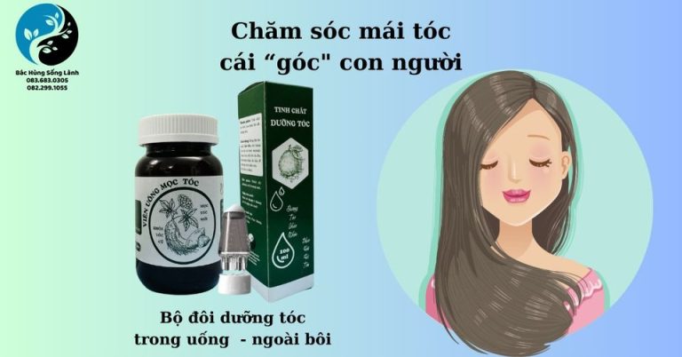 Chăm sóc mái tóc – cái góc con người