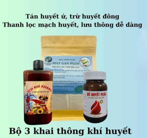 bộ 3 lưu thông khí huyết